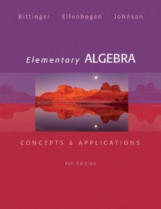 elementary algebra 9th edition