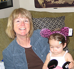 Ms. Steward and granddaughter