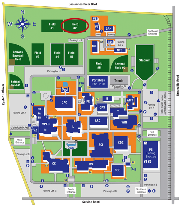 American River College Campus Map Campus Map Photos | Images and Photos ...